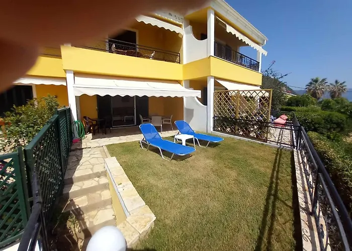 公寓 Garden View To The Sea Elpis 43 *